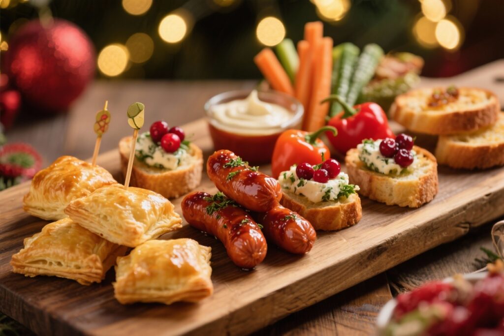 featured image for: 10 easy christmas finger foods everyone will love