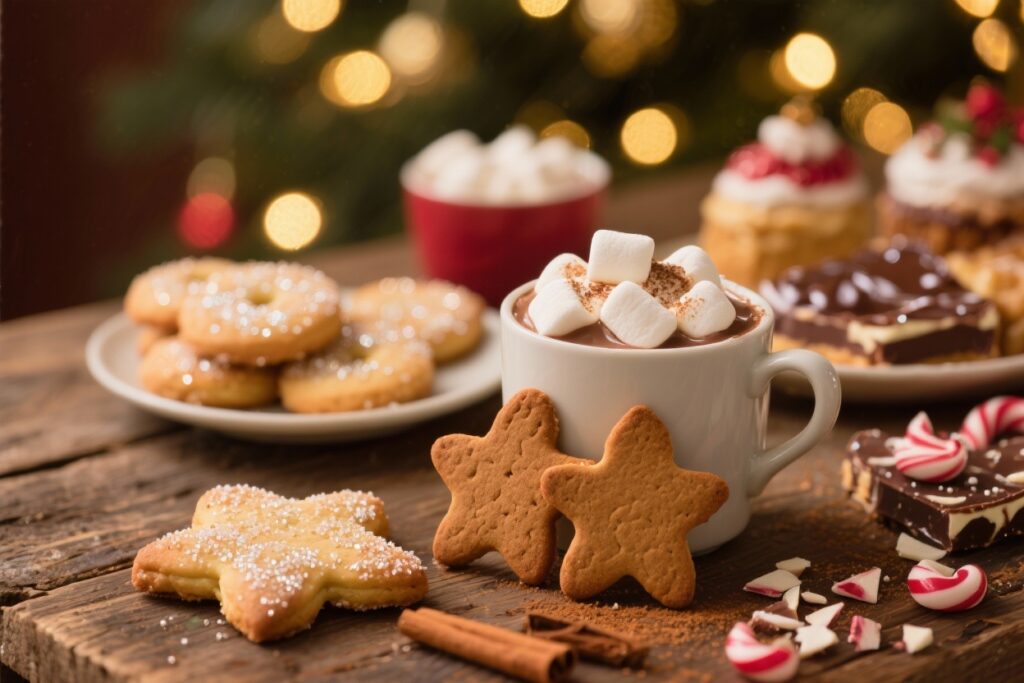 featured image for: cozy christmas dessert ideas kids will love