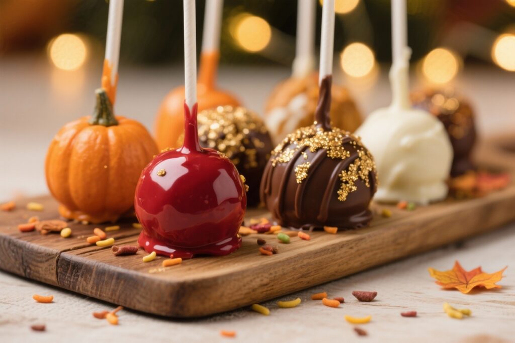 featured image for: easy thanksgiving cake pops everyone will love: cute, festive & fun to make