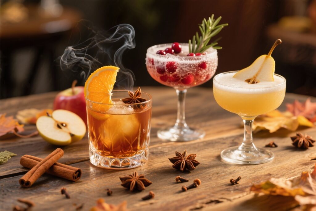 featured image for: fall cocktails