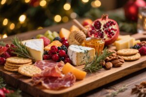 featured image for: healthy and delicious christmas charcuterie board ideas
