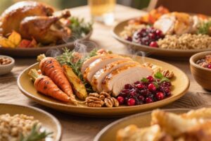 featured image for: healthy & easy thanksgiving recipes that wow without the guilt