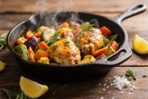 featured image for: healthy one pan meals for a stress free week