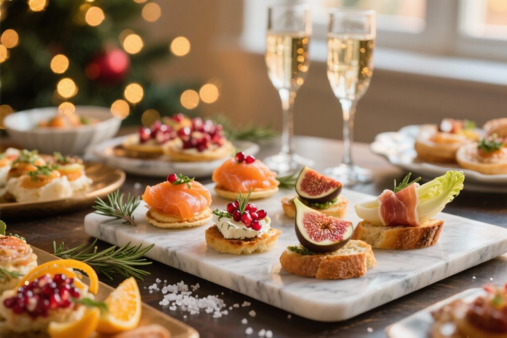 featured image for: holiday finger foods & hors oeuvre (elegant & party ready)