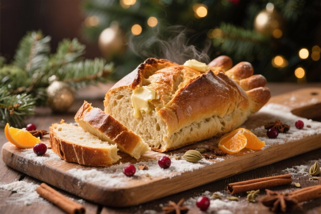 featured image for: how do i make christmas bread without a mixer?