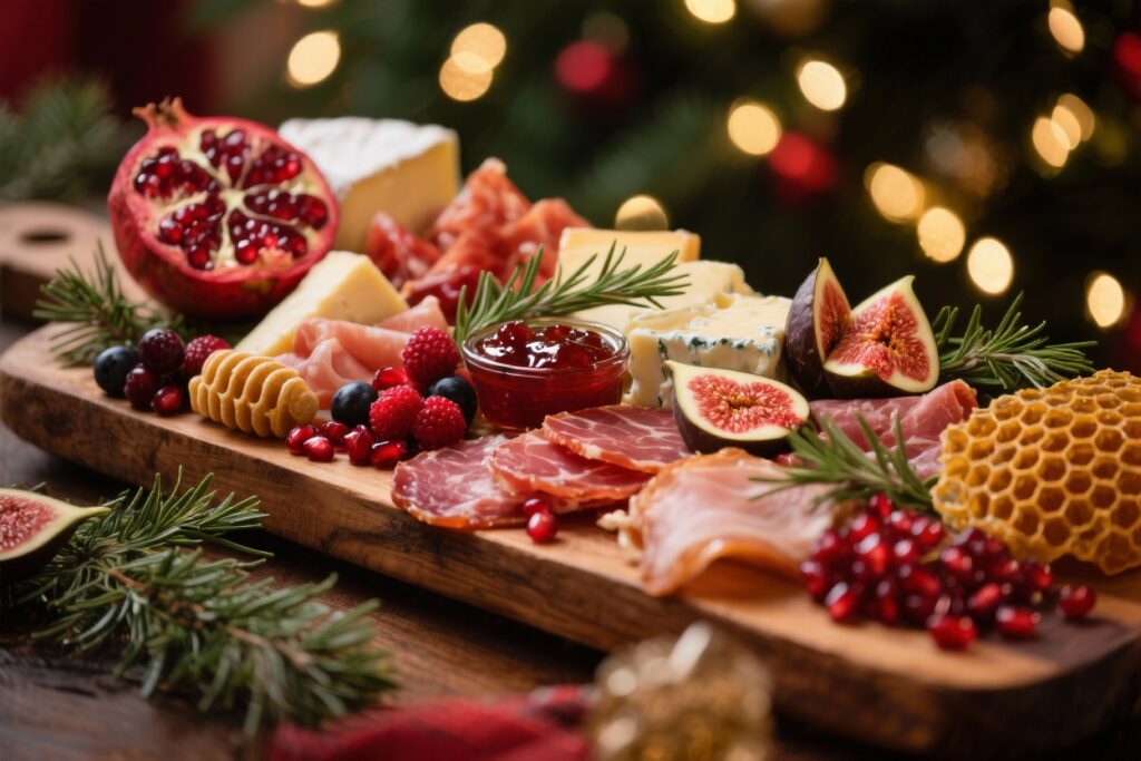 featured image for: unique christmas charcuterie boards to wow your friends and family
