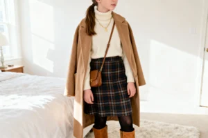 featured image for: teen friendly winter church outfit inspiration