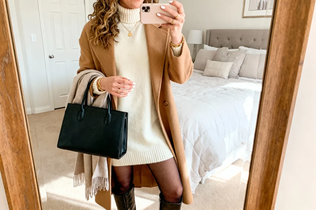 featured image for: warm and stylish church outfits for cold winter days