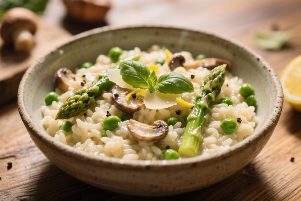 featured image for: 7 creamy vegetable risotto recipes you’ll love