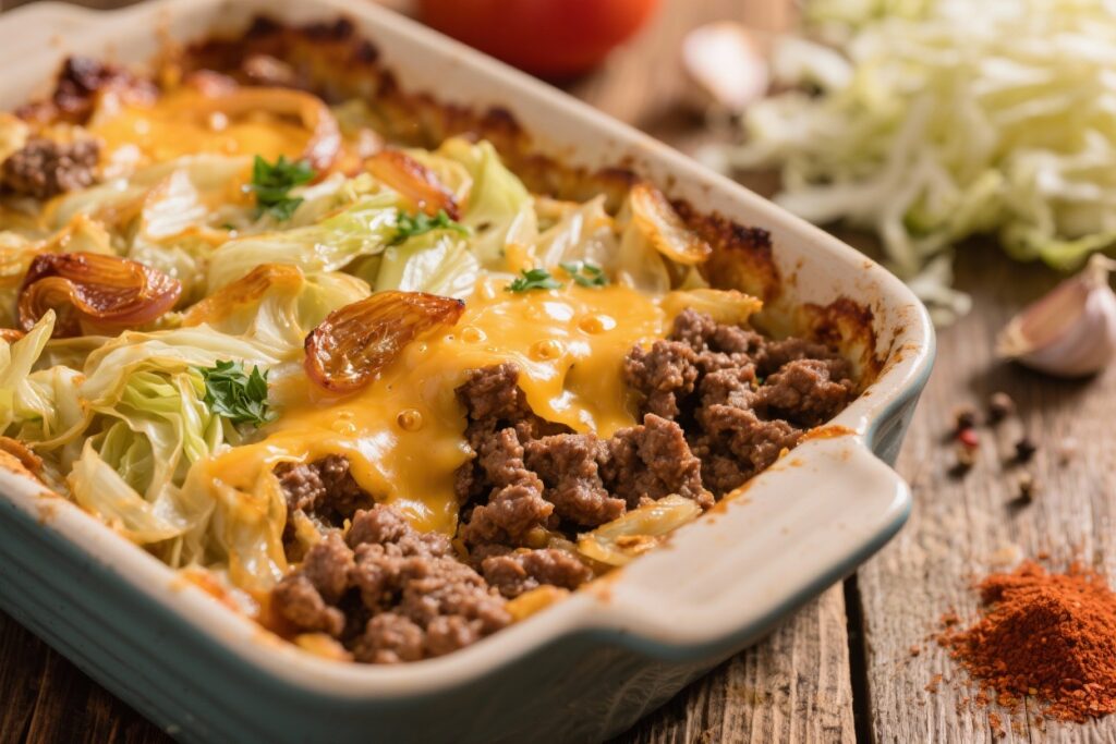 featured image for: 7 delicious cabbage beef casseroles