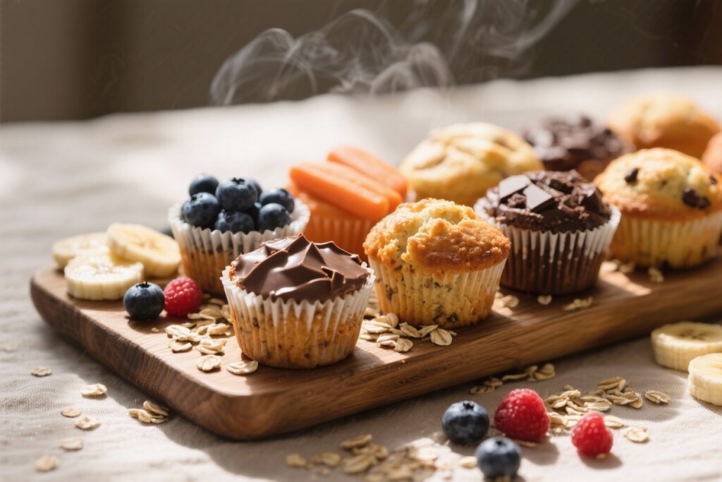 featured image for: 7 fun & healthy muffin recipes for kids