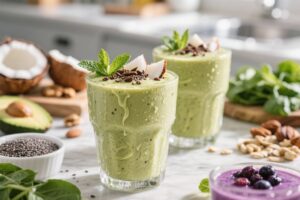 featured image for: 8 creamy keto smoothie recipes for weight loss & energy