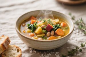 featured image for: hearty vegan vegetable soup recipes for cold days