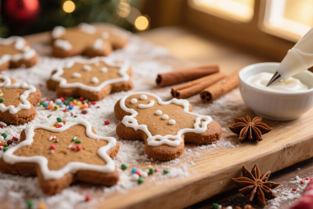 featured image for: the best gingerbread cookies for decorating (soft cut out recipe)