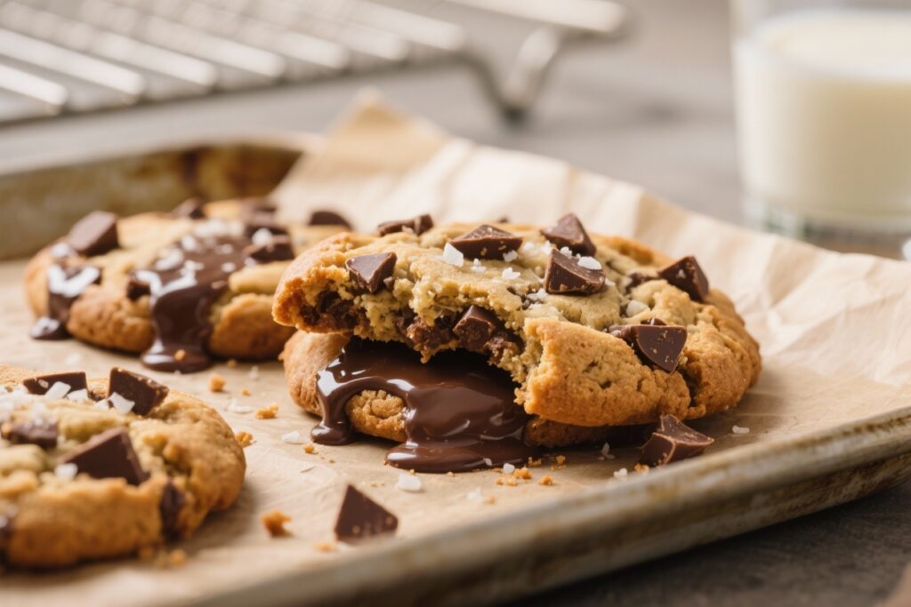 featured image for: the best small batch chocolate chip cookies