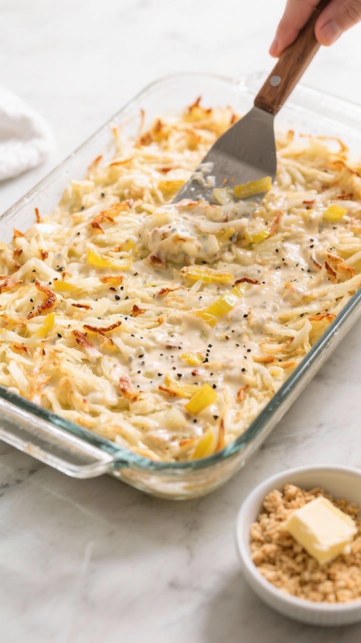 Recipe Image Cooking Process Overhead Shot Of The Casserole Mi 1 2