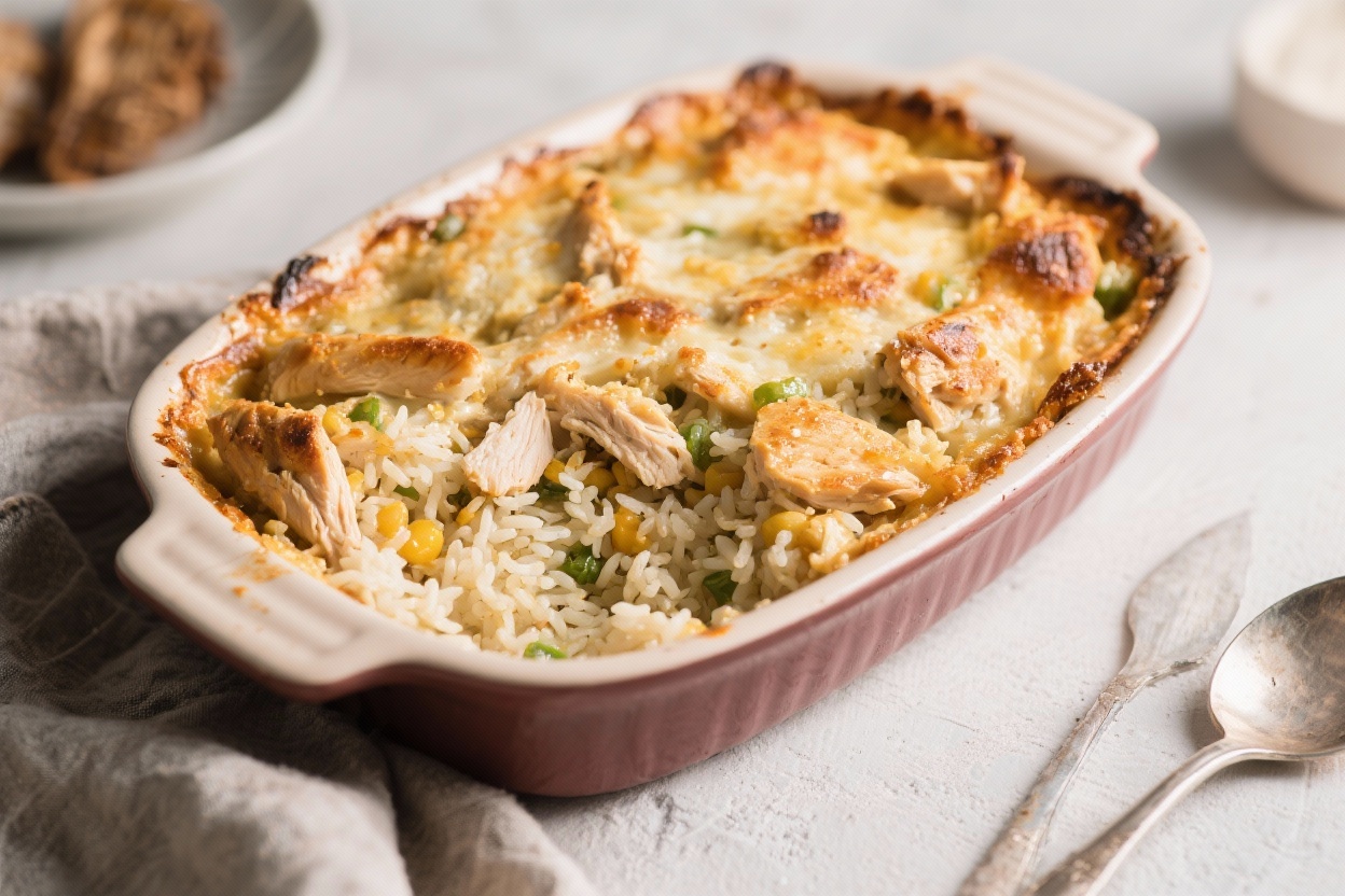 Leftover Chicken Rice Casserole – Simple & Delicious: The Weeknight ...