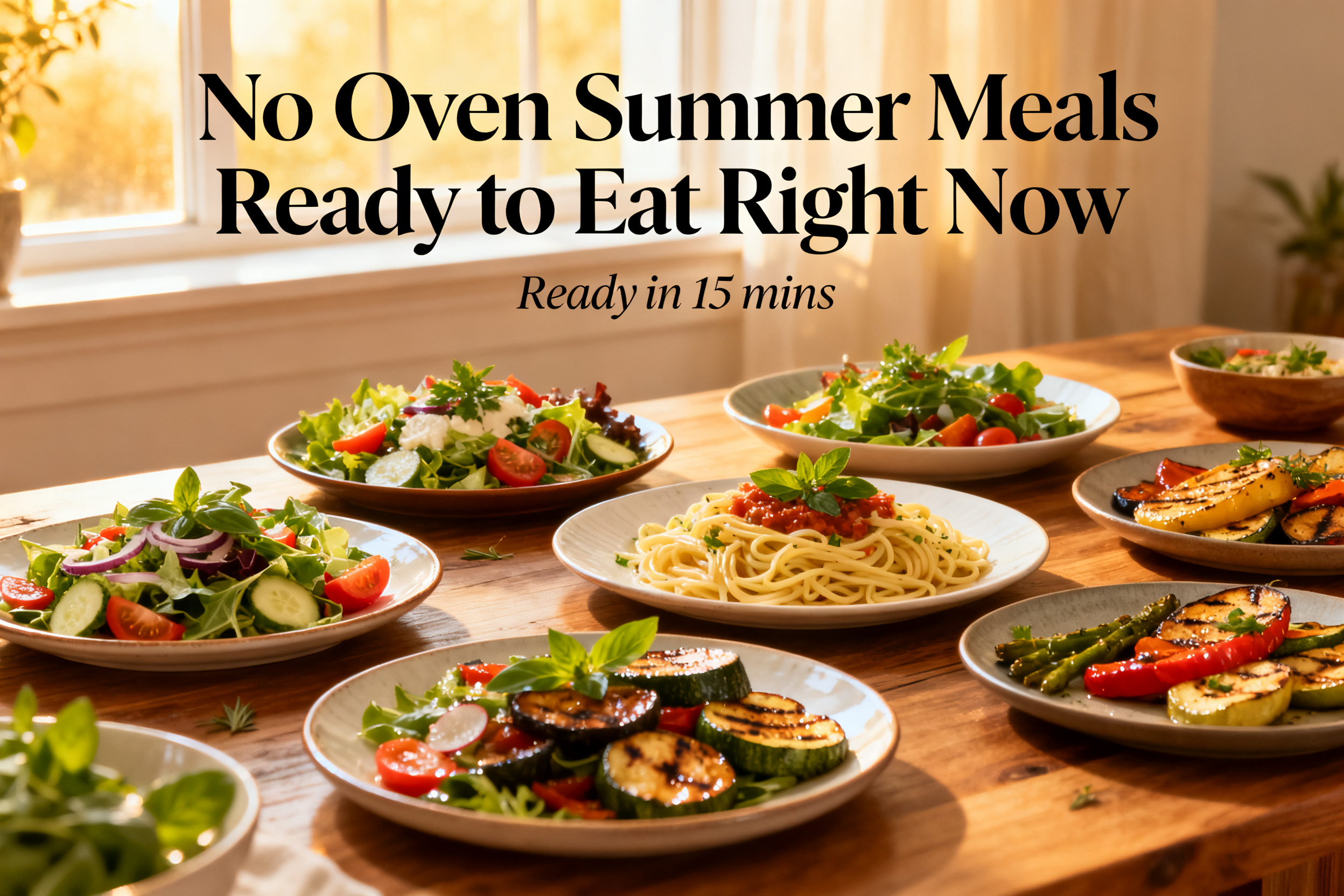 No Oven Summer Meals Ready to Eat Right Now - Fresh, Fast, and Flavorful featured image 11867