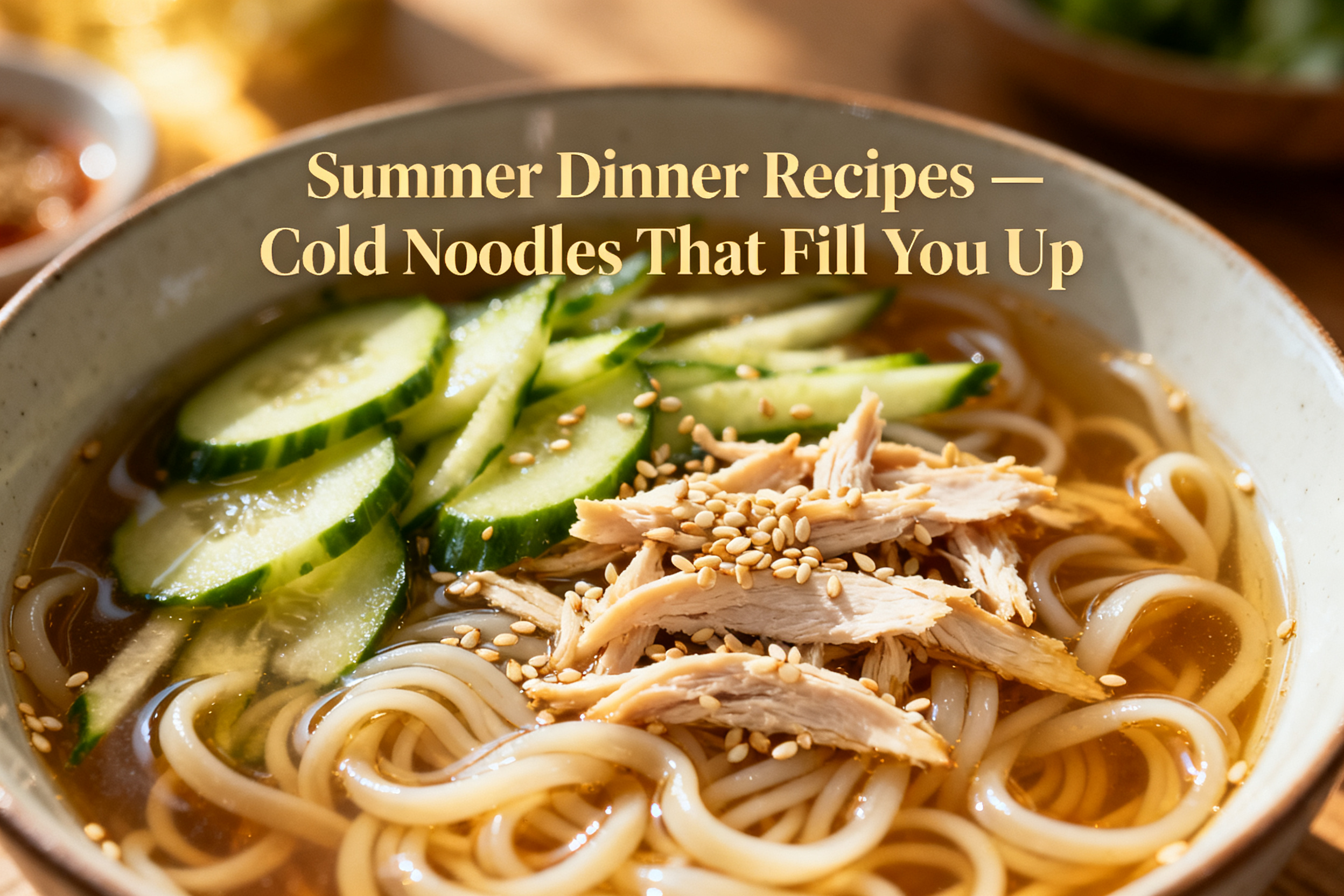 Cold Noodles That Actually Fill You Up → Summer Dinner Recipes — Cold Noodles That Fill You Up featured image 12212