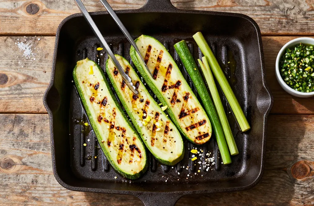 Viral Grilled Zucchini Recipe — Leftover Bbq Veggie Side