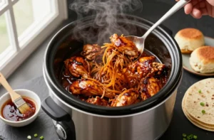 Revive Dinner Fast Bbq Chicken Crockpot — Leftover Bbq Chicken Slow Cooker