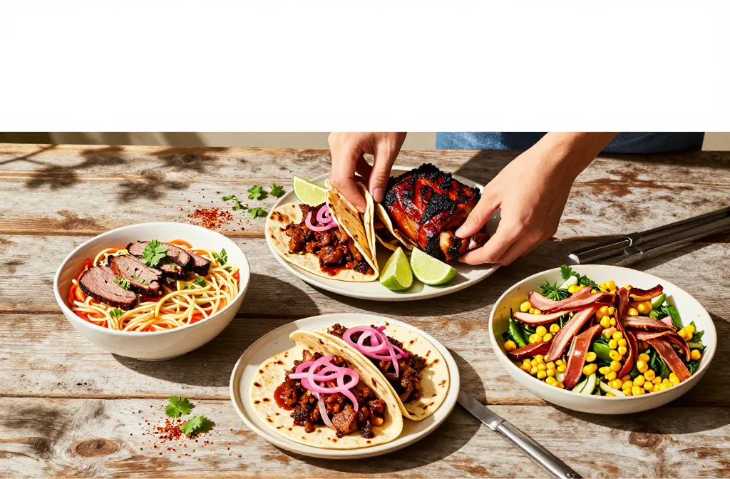 Flip Leftover Roast Recipes — Bbq Roast Into New Summer Dinner