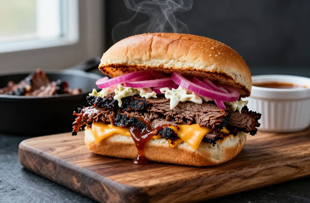 Viral Leftover Brisket Recipes — Best Smoked Brisket Sandwich