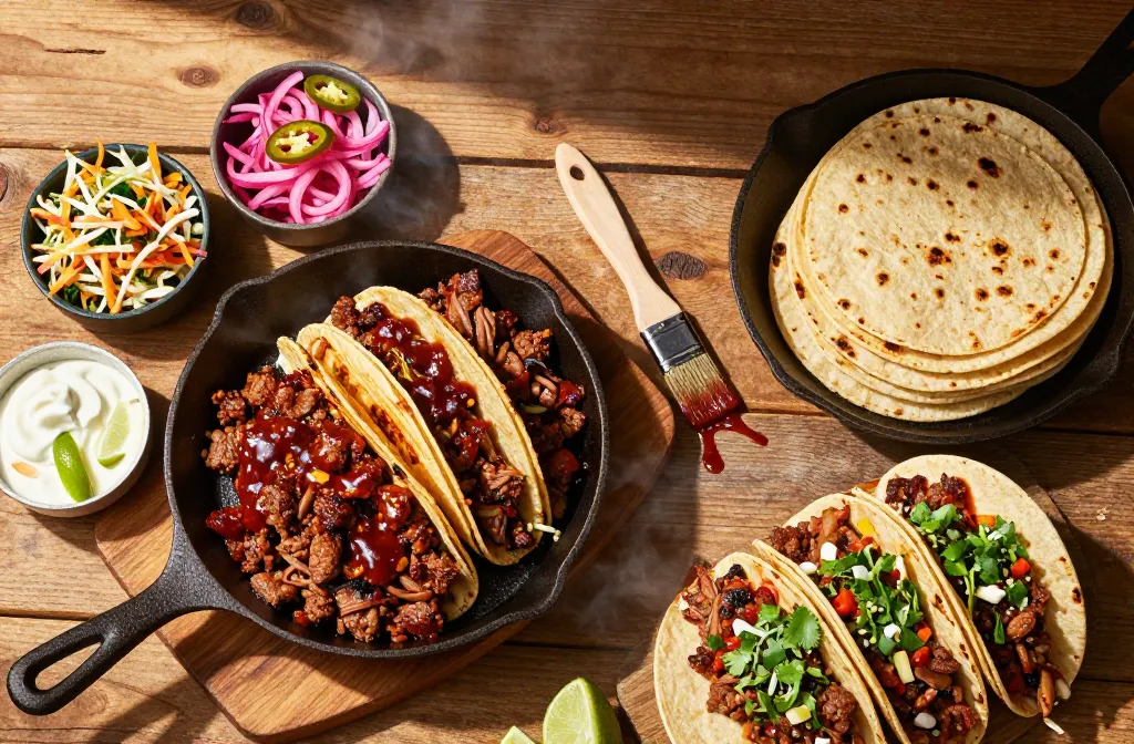 Sizzle Upgrade 8. Leftover Taco Meat Recipe — Bbq Taco Night