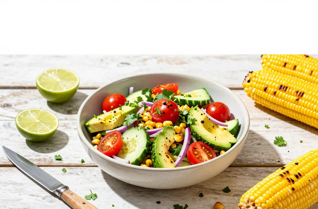 7. Leftover Corn Recipes — Summer Corn Salad Glow-Up