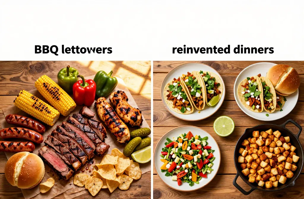 Flip It: Summer Bbq Party Recipes — Leftover Party Food Into Dinners