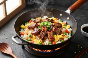 Crave-Worthy Leftover Steak Fried Rice — Easy Bbq Dinner in Under 20 Minutes