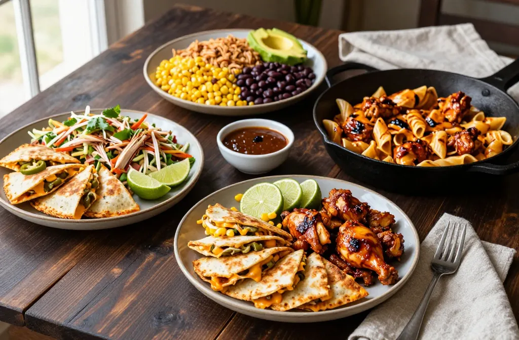 Leftover Bbq Chicken Recipes — 4 Easy Family Dinners All Week Tonight