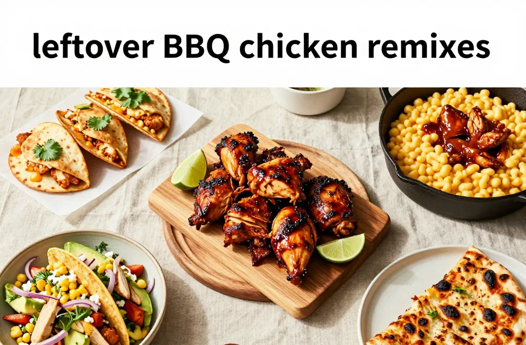 What to Do with Leftover Bbq Chicken — 5 Easy Weeknight Meals That Slap