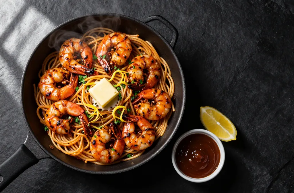 Leftover Shrimp Recipes — Easy Bbq Shrimp Pasta in 15 Minutes