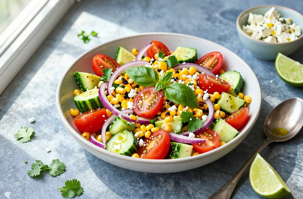 Craveable Leftover Corn Recipes — Summer Corn Salad