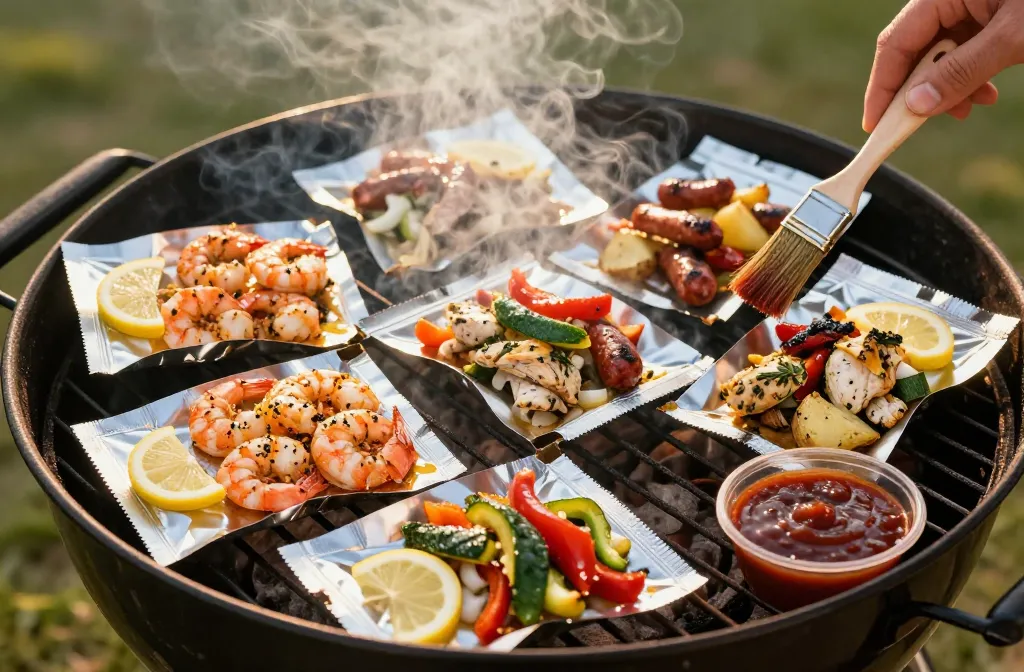 Foil Packets for the Grill — Easy Summer Bbq Recipe Magic