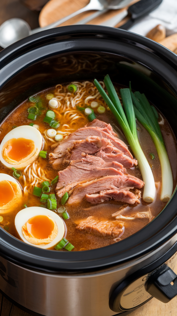 cozy pork ramen ish noodle soup1