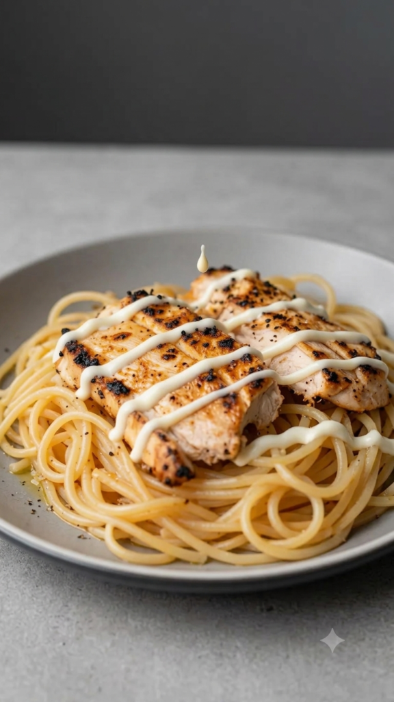 Viral Leftover Grilled Chicken Turned Into a Quick Pasta Salad gemini generated image jp6h4pjp6h4pjp6hgrilled chicken pasta salad2