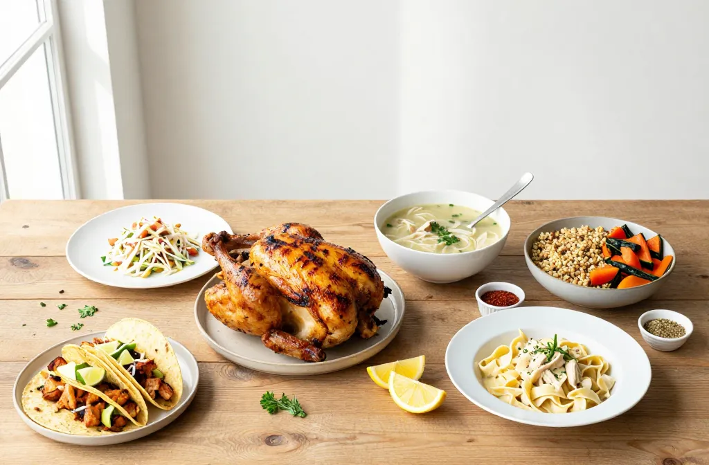 Flip Leftovers Into Wins: Grilled Chicken Recipes — 4 Leftover Dinners From One Chicken