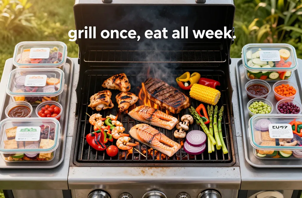 Viral Summer Meal Prep — Grill Once Use Leftovers All Week