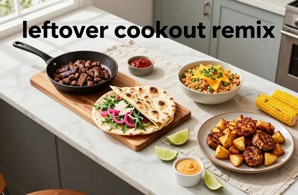 Flip Summer Party Food — Leftover Cookout Into Amazing Meals