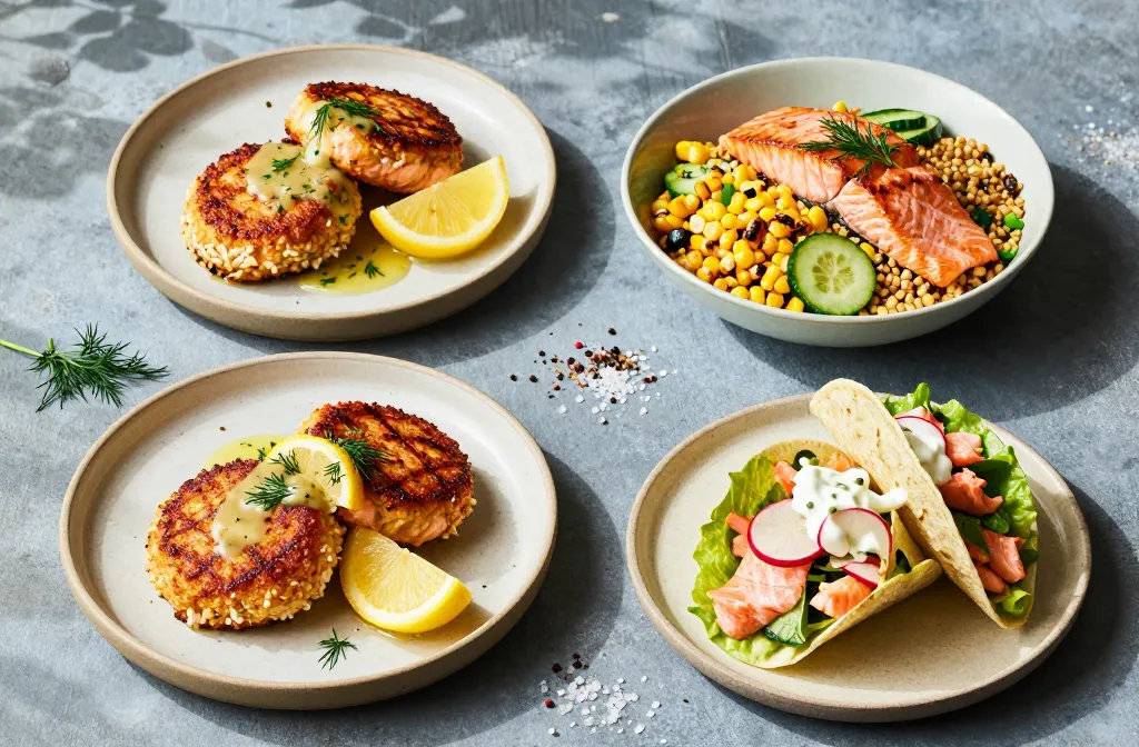 Sizzle Smarter Summer Grilling Recipes — Leftover Grilled Salmon 3 Ways