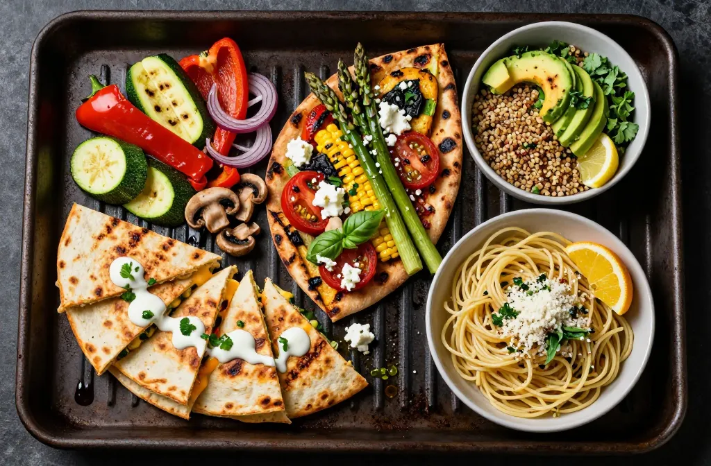 Flip Your Fridge: Summer Grilling Recipes — Leftover Grilled Veggies 4 Ways
