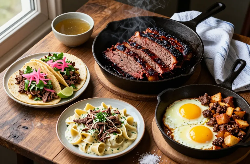 Flip Summer Bbq Recipes — Leftover Brisket Into Amazing Meals