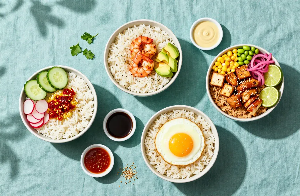 Flip Easy Summer Meals — Leftover Rice Into Quick Dinner Bowls