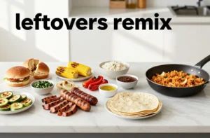 Flip Summer Party Food — Leftover Cookout Into Amazing Family Meals