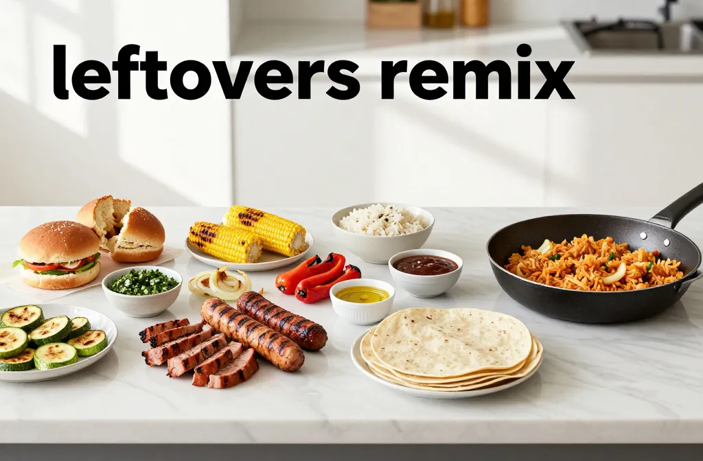 Flip Summer Party Food — Leftover Cookout Into Amazing Family Meals