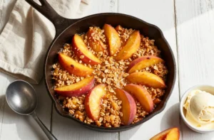 Viral Peach Crisp Recipe — Easy Summer Dessert Your Family Will Love