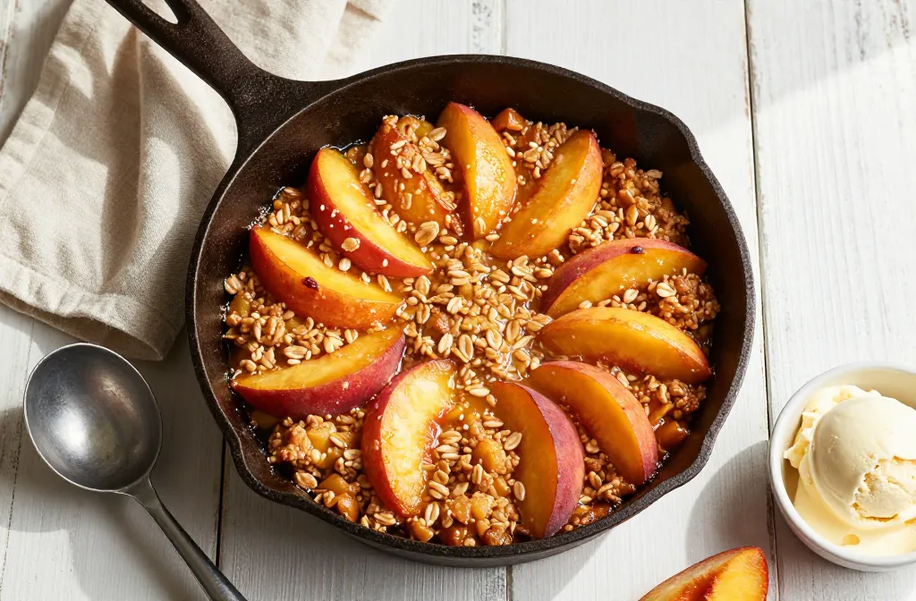 Viral Peach Crisp Recipe — Easy Summer Dessert Your Family Will Love