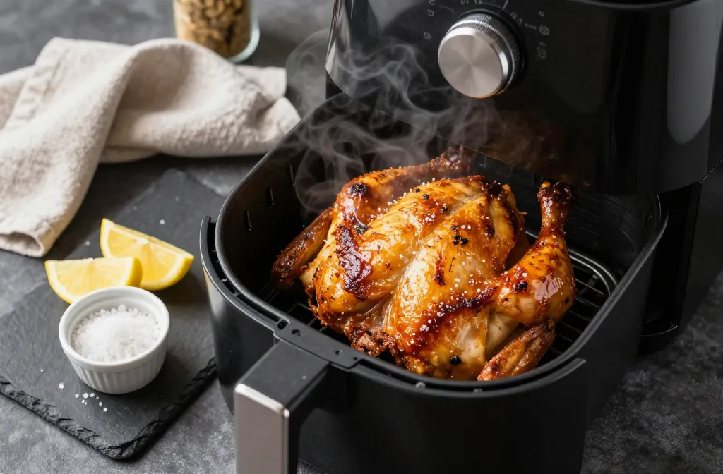 Crisp in Minutes Leftover Rotisserie Chicken — Best Air Fryer for Crispy Leftovers